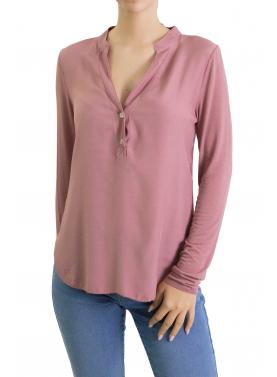 Chester in viscosa con bottoni 